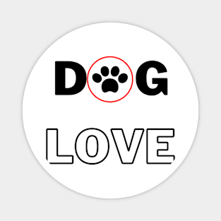 dog lover illustration Magnet